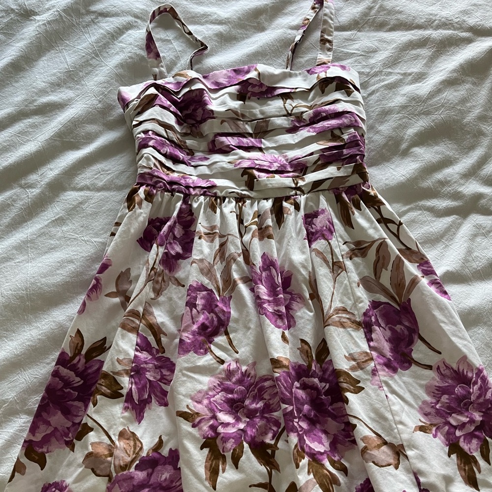 Abercrombie Emerson Poplin Wide-Strap Mini Dress